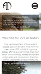 Mobile Screenshot of fincalasnubes.com